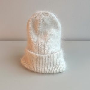 White Mohair Toque